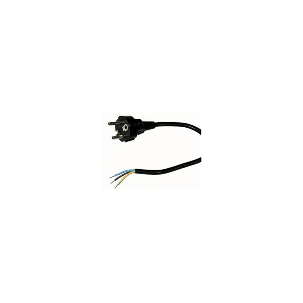 Schuko Plug + 2 Meters Cable