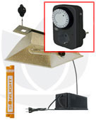 Black Box Kit 400W HPS+ Sonlight AGRO 400W + Free Timer!