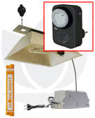 Easy Kit 400W HPS + Sonlight AGRO 400W + Timer