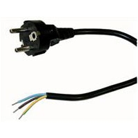 Schuko Plug + 2 Meters Cable