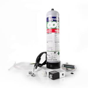Aquili - CO2 Planta Plus complete CO2 kit with piston pressure reducer and 600 g cylinder