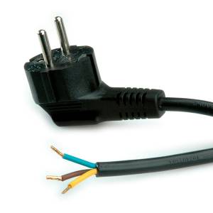 Schuko Plug + 2 Meters Cable