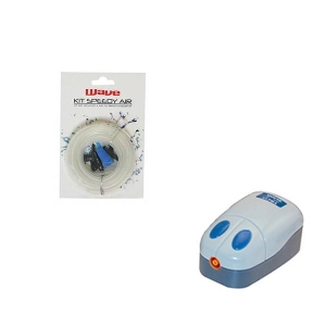 Air Pump 1 output 90l/h + Air Line PVC Tube + 1 Air Stone 05cm