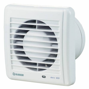 Bathrooms Extractor Fans - Blauberg Aero 100 - 102 m3/h