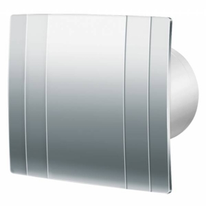 Bathroom Extractor Fans - Blauberg Quatro Chrome 100mm 88 m3/h