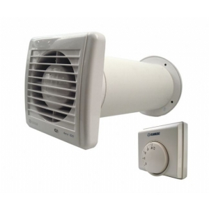 Extractor Fan Kit - Blauberg Aero Still 100 84m3/h - With Thermostat