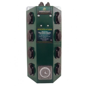 GreenPower 8 way Professional Contactor timer