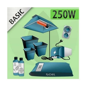 Indoor Grow Kit Soil 250w - BASIC