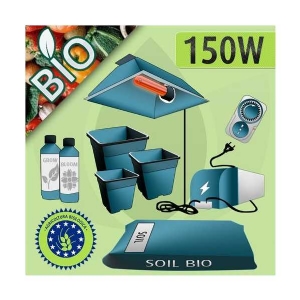 Indoor Cultivation Soil Kit 150W - ORGANIC