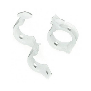 Plastic support clips for plant