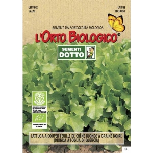 LETTUCE OAK LEAVES 0,1gr- Bio Garden Seeds by Sementi Dotto
