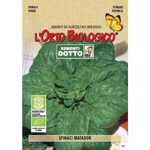 SPINACH MATADOR  3,9gr  - Bio Garden Seeds by Sementi Dotto