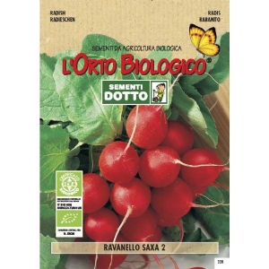 RADISH SAXA 2 - Bio Garden Seeds by Sementi Dotto