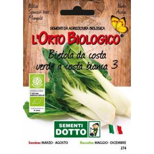 SPINACH BEET  5,4gr  - Bio Garden Seeds by Sementi Dotto