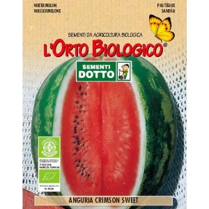 WATERMELON CRIMSON SWEET 2,9gr - Bio Garden Seeds by Sementi Dotto