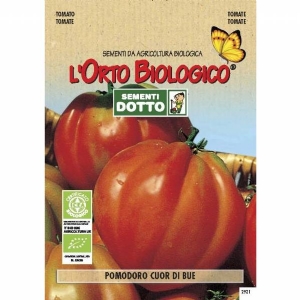 TOMATO BULL HEART 0,8gr - Bio Garden Seeds by Sementi Dotto