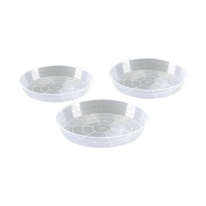Round Transparent Pot Saucers -  Ø13,5CM