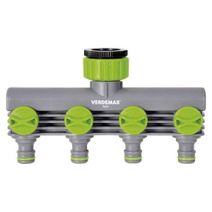 Verdemax - Tap fitting 4 outlets 1/2 