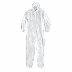 Polyethylene wear protective dust-proof coverall