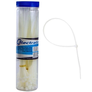 Tranparent Nylon Cable Tie 200pc -  2,5x135mm 100pc+ 2,5x160mm 50pc +3,5x200mm 50pc