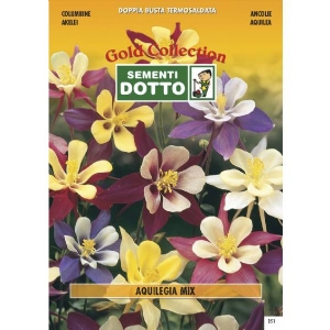 Columbine (Aquilegia caerulea)  - Gold Seeds by Sementi Dotto - 0.45gr