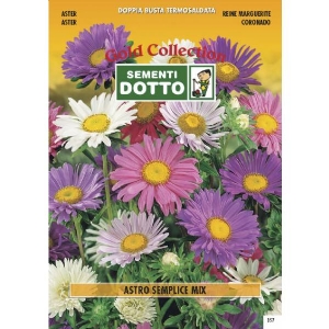 Aster Mix - Gold Seeds by Sementi Dotto