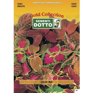 Coleus (Coleus blumei) - Gold Seeds by Sementi Dotto 0.19gr