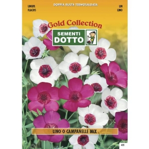 Linum (Linum grandiflorum) mix  - Gold Seeds by Sementi Dotto 4gr