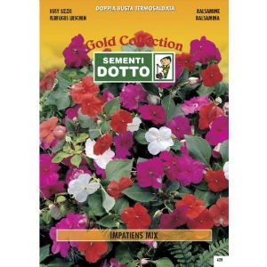 Busy Lizzie (Impatiens walleriana) mix - Gold Seeds by Sementi Dotto 0.1gr