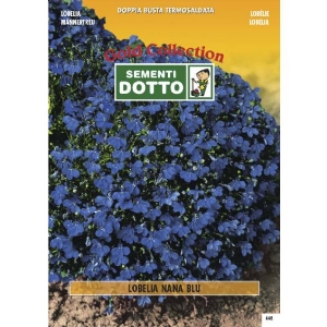 Lobelia Dwarf Blue (Lobelia erinus) - Gold Seeds by Sementi Dotto - 0.16gr