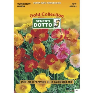 Californian Poppy (Eschscholtzia californica) - Gold Seeds by Sementi Dotto 1.6gr