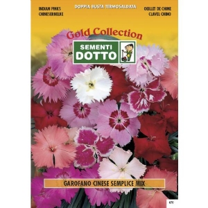 Indian Pinks (Dianthus chinensis) - Gold Seeds by Sementi Dotto 0.9gr