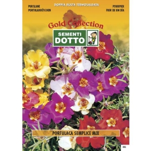 Purslane (Portulaca grandiflora) - Gold Seeds by Sementi Dotto 0.6gr