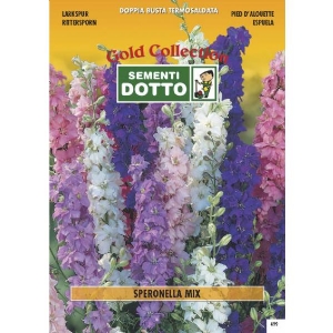 Larkspur (Delphinium consolida)  - Gold Seeds by Sementi Dotto 2gr