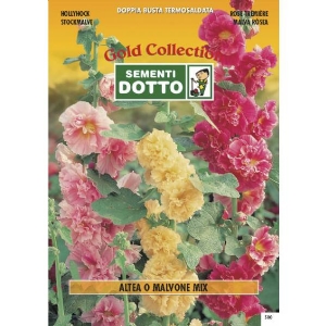 Hollyhock ( Althea rosea) - Gold Seeds by Sementi Dotto 0.7gr