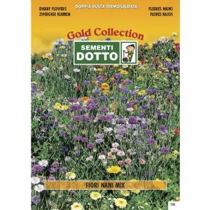 Dwarf Flowers Mix - Gold Seeds by Sementi Dotto 0.46gr
