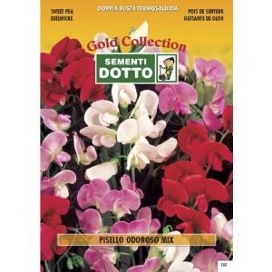 Sweet Pea (Lanthyrus odoratus) mix - Gold Seeds by Sementi Dotto 4.7gr
