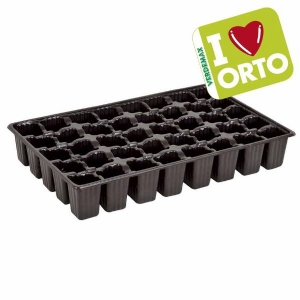 Plastic seedbed by Verdemax - I LOVE ORTO - 40 reusable cells