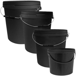 Bucket with Cover and Handle