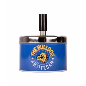 The Bulldog Spin Top Ashtray Logo Blu