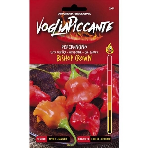 VogliaPiccante Pepper Seeds - Bishop Crown
