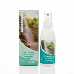 Spray Deodorant (no gas) - antibacterial unisex 100ml - Verdesativa