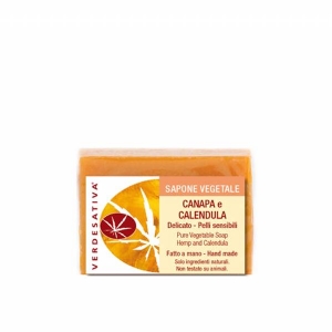 Hemp & Calendula - Soap for sensitive skin - Verdesativa