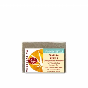 Hemp & Argilla - Skin Purifying Soap - Verdesativa