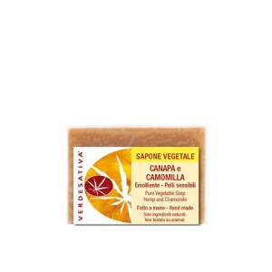Hemp & Camomille - Mild soap for sensitive skin - Verdesativa