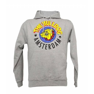 The Bulldog - Grey Logo Hoodie Original