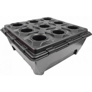 Oxypot V9 110L  - 83x83x35cm 9 Pots - Nutriculture