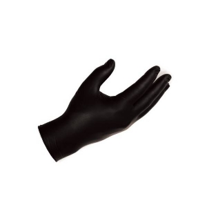 Black Nitrile Gloves - box 100 pcs