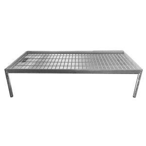 Draining tray with support table 204x100cm