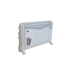 Convector with turbo and timer